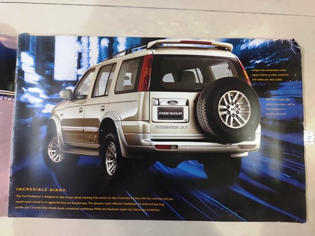 Original Ford Endeavour 