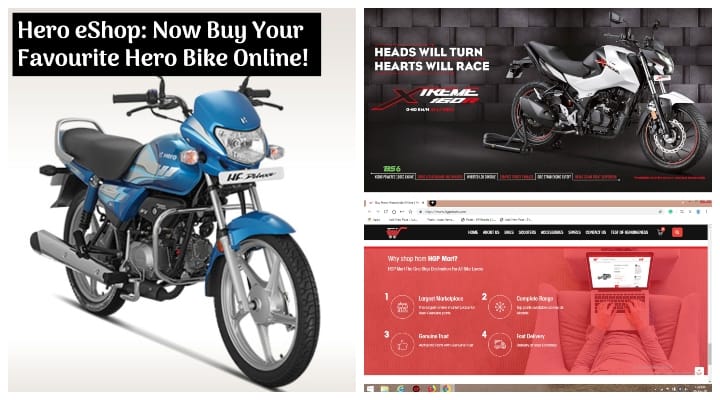 Hero MotoCorp eShop Launched - Buy Your Favourite Hero Bike Online, Get it Home-delivered!