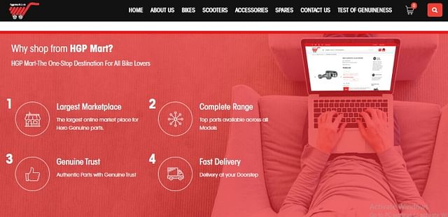 how to buy hero bike scooter online eshop