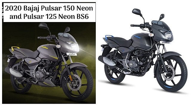 2020 Bajaj Pulsar 125 and Pulsar 150 Neon BS6 Price Hiked; Gets New Graphics