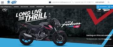 2020 bajaj pulsar 125 split seat bs6 price in india