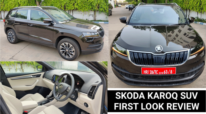 Skoda Karoq First Look Review; It Looks Brawny in Black!