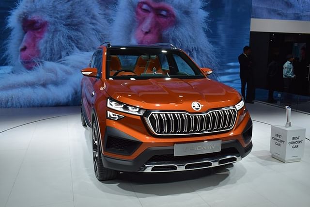 Skoda Vision IN Spied Indian Image