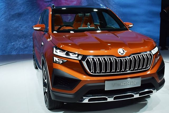 Skoda Vision IN front