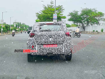 Tata HBX micro SUV spied