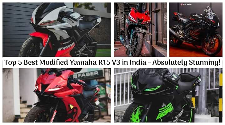 Top 5 Best Modified Yamaha R15 V3 in India - Absolutely Stunning Marvels!