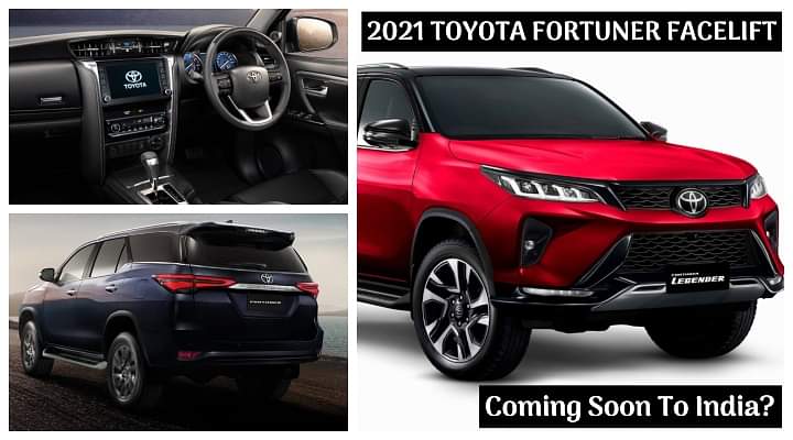 2021 Toyota Fortuner Facelift Revealed; Gets A Bunch of New Updates - Coming Soon To India?
