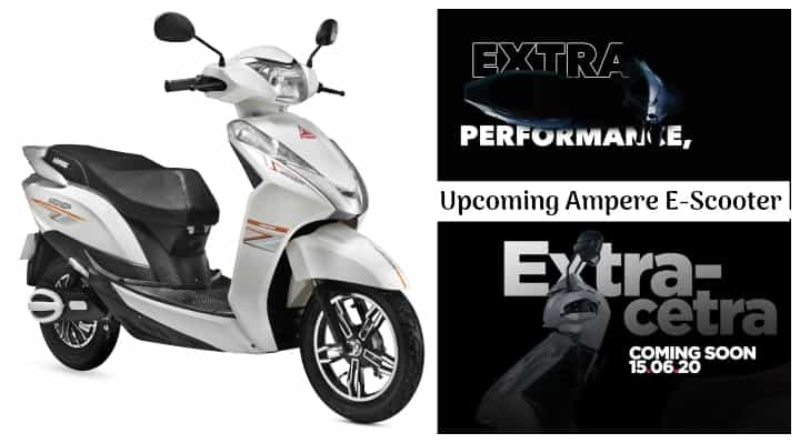 New Ampere Electric Scooter Officially Teased; Launching Soon - Details New Ampere Electric Scooter Officially Teased; Launching Soon - Details