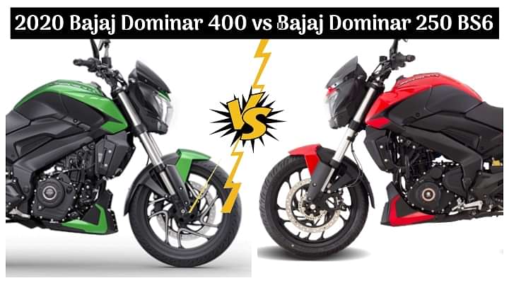 2020 Bajaj Dominar 250 vs Bajaj Dominar 400 BS6 - Sibling Rivalry Comparison