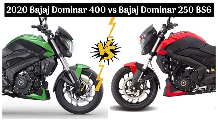 2020 Bajaj Dominar 250 vs Bajaj Dominar 400 BS6 - Sibling Rivalry Comparison