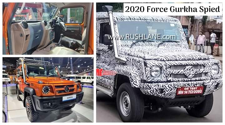 New 2020 Force Gurkha BS6 Spied on Test in India - Launch Soon? [Video]