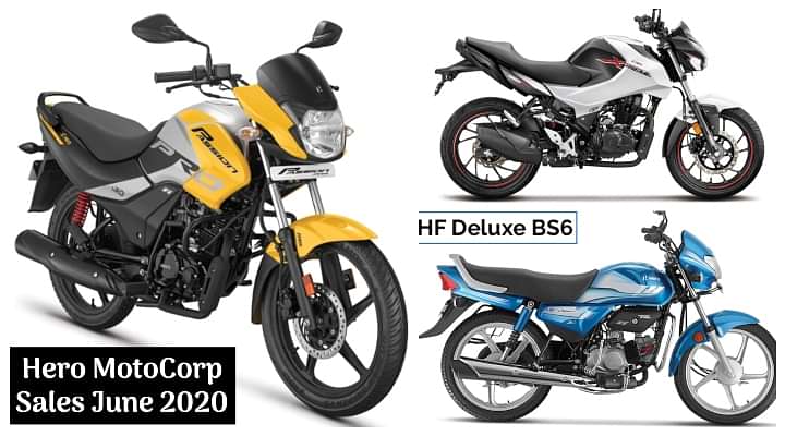 Hero MotoCorp Sold Over 4.5 Lakh Vehicles in June 2020 - Massive Growth in Sales