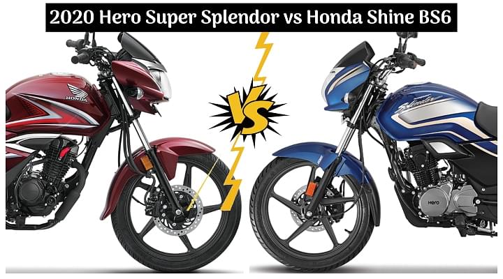 2020 Hero Super Splendor vs Honda Shine BS6 - Which One Should You Buy?