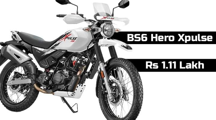 2020 Hero Xpulse 200 BS6 Price Starts at Rs 1.11 Lakhs - All Details