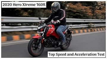 Hero Xtreme 160r Bs6 Top Speed And Acceleration Test The Most Fun To Ride Hero Video