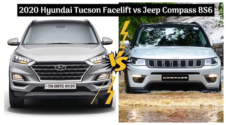 2020 Hyundai Tucson Facelift vs Jeep Compass BS6 - Which One To Buy?