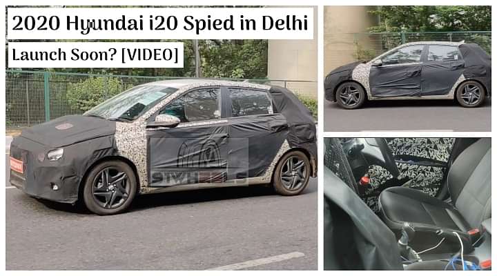 New-Gen 2020 Hyundai i20 Spied On Test in Delhi; Launch Soon?