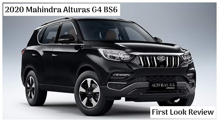 2020 Mahindra Alturas G4 BS6 First Look Review - The Flagship Mahindra SUV!