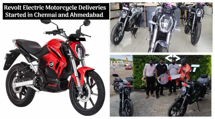 Revolt RV 400 Electric Bike Deliveries Started in Ahmedabad and Chennai - All Details Revolt RV 400 Electric Bike Deliveries Started in Ahmedabad and Chennai - All Details