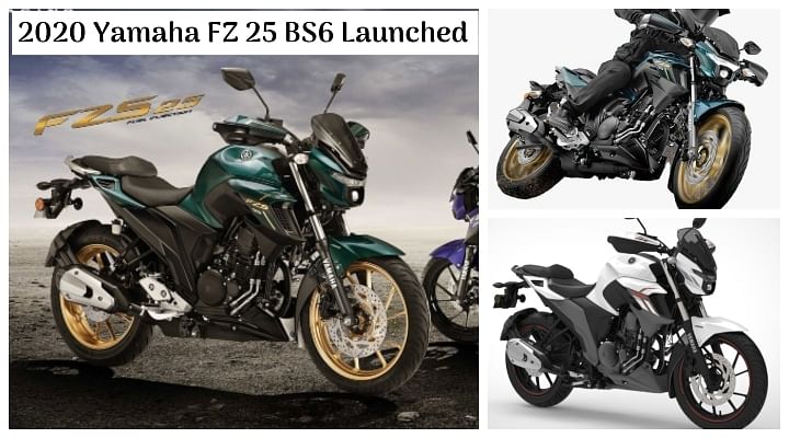 2020 BS6 Yamaha FZ 25 and FZS 25 launched at Rs 1.52 lakh 