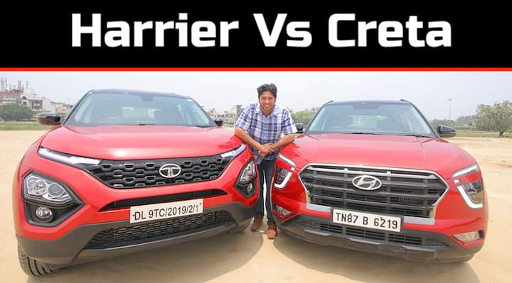 2020 Hyundai Creta vs Tata Harrier BS6 - Which One Should You Buy and Why?