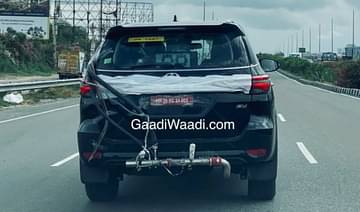 2021 Toyota Fortuner Facelift Spied in India