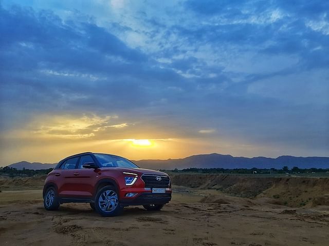 Hyundai Creta Front Side Profile - Volkswagen Taigun vs Hyundai Creta
