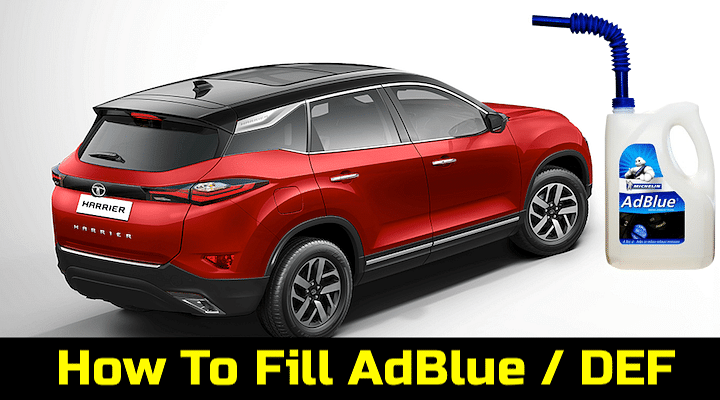 This Is How AdBlue Is Filled In Tata Harrier : Cost Explained Too