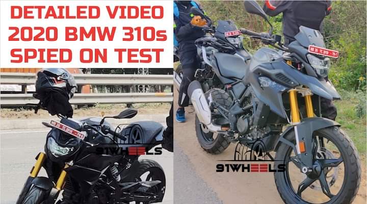 WORLD EXCLUSIVE: 2021 BMW G310 R and G310 GS BS6 Spied On Test In India; Launch Soon? [Walkaround Video]