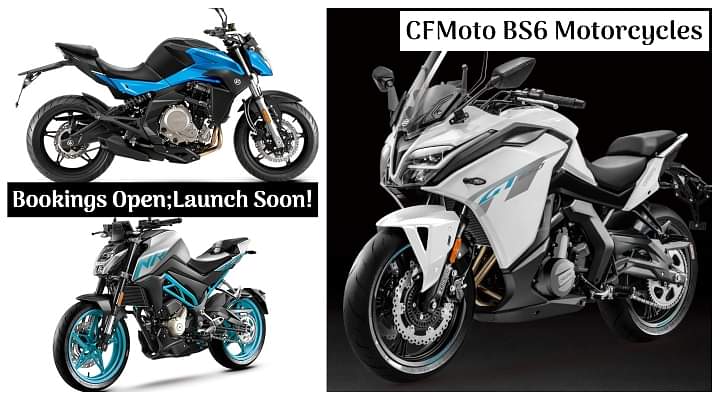 CFMoto BS6 Motorcycles Launching Soon in India; Bookings Open