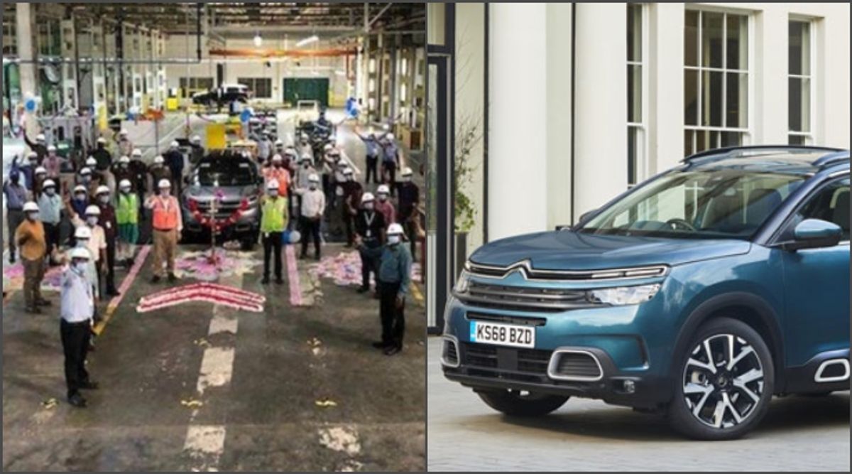 Citroen Begins The Trial Production Of C5 Aircross In India - CKD SUV Citroen Begins The Trial Production Of C5 Aircross In India - CKD SUV