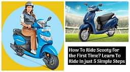 How To Ride Scooty for the First Time? Learn To Ride a Scooter in 5 Simple Steps