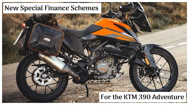 Special Finance Schemes for KTM 390 Adventure Announced - All Details