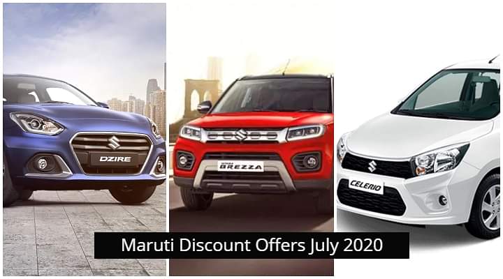 Maruti Suzuki July 2020 Discounts Range From Rs 20,000 To 53,000 Maruti Suzuki July 2020 Discounts Range From Rs 20,000 To 53,000
