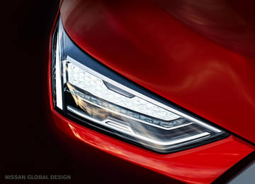 Nissan Magnite teased headlight