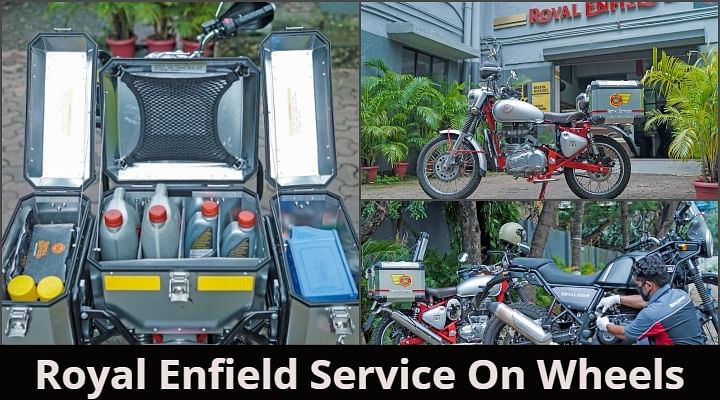 Service on wheels online royal enfield