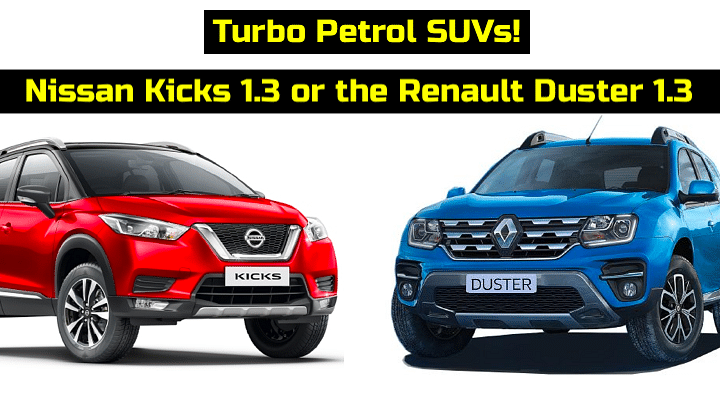 Renault Duster Turbo Vs Nissan Kicks Spec Comparison - Battle of Powerful SUVs