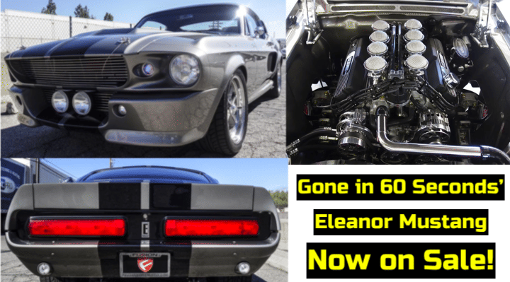Do you want a 1967 Ford Shelby Mustang 'Eleanor' In India? Check Here Do you want a 1967 Ford Shelby Mustang 'Eleanor' In India? Check Here