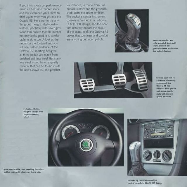 Skoda Octavia vRS Brochure Image