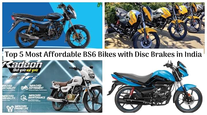 Top 5 Most Affordable BS6 Bikes with Disc Brakes in India - Bajaj Platina to Hero Passion Pro!