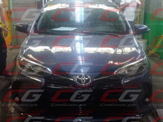 2021 Toyota Yaris Facelift Spied 
