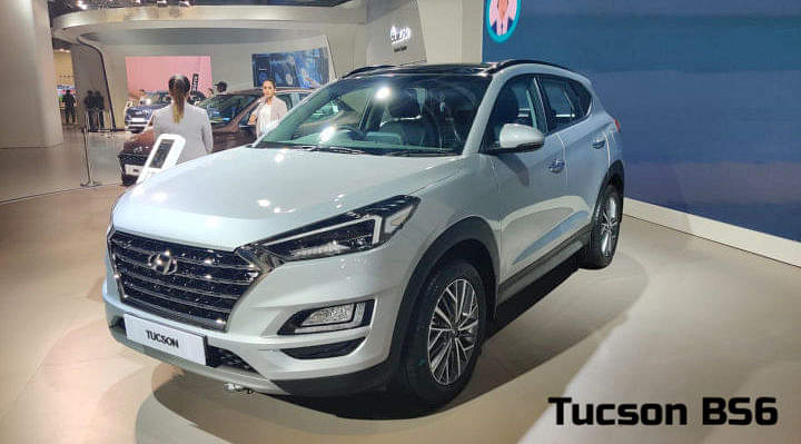 2020 Hyundai Tucson Facelift Spied At A Dealership Ahead Of Its Launch On 14th July