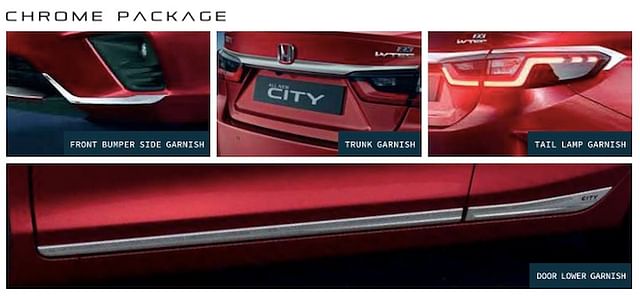 2020 Honda City Accessories Prices Image