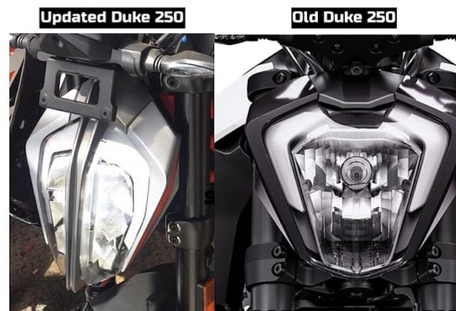 KYM Duke 250 LED Headlights Image