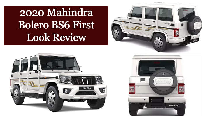 2020 Mahindra Bolero BS6 First Look Review - Is It Still The Most Practical SUV?