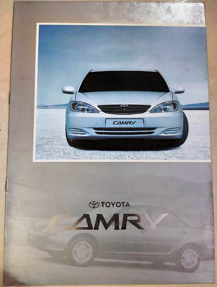 Toyota Camry Brochure Pictures Walking Down The Memory Lane Latest