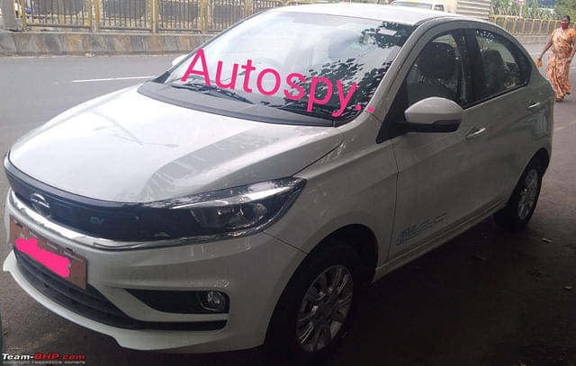 Tata Tigor EV facelift front