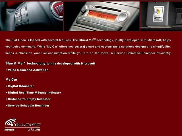 Fiat Linea Brochure