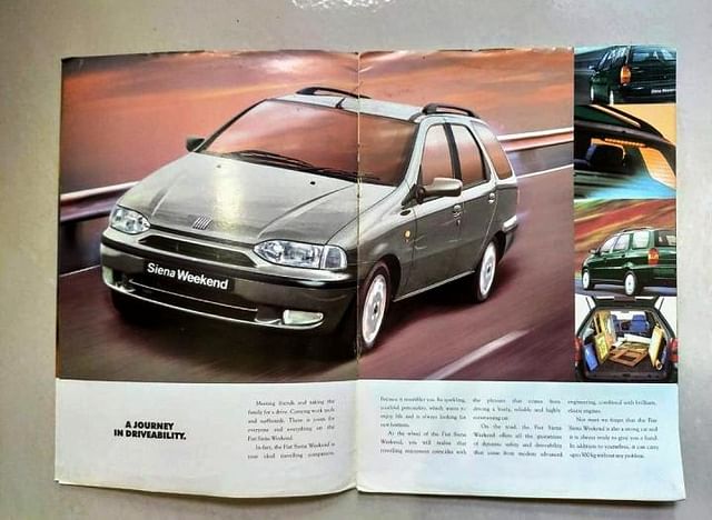 Fiat Siena Weekend Brochure
