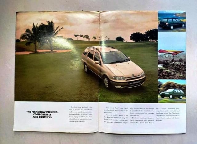 Fiat Siena Weekend Brochure
